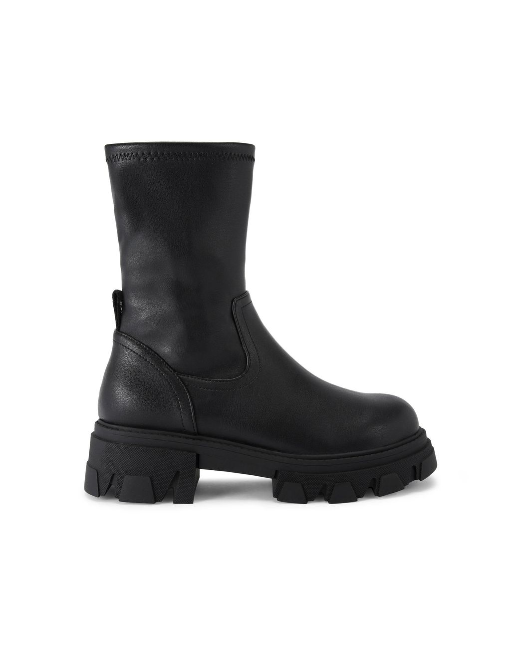 Carvela Kurt Geiger Black Explorer Sock Boot - Soft Ankle Boot