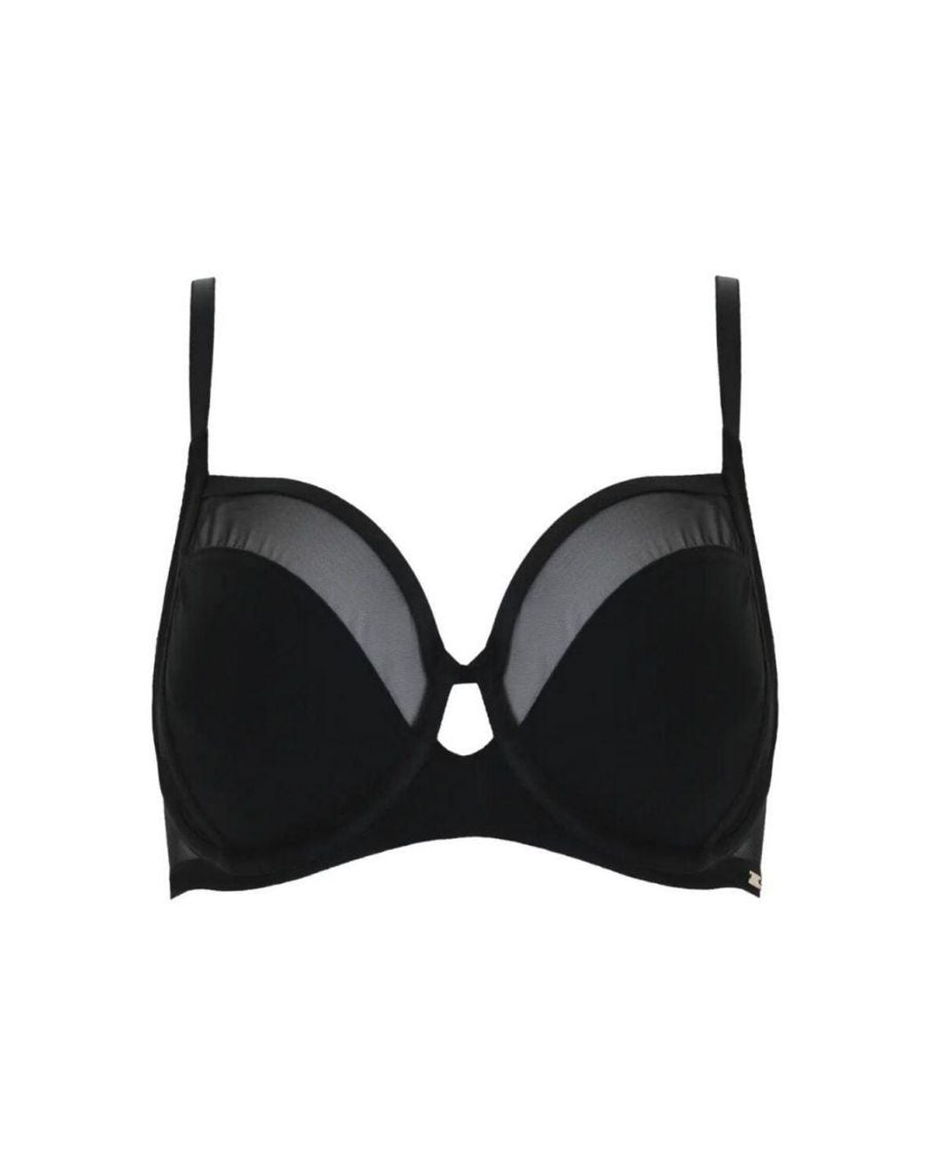 Pour Moi Black India Underwired Bra