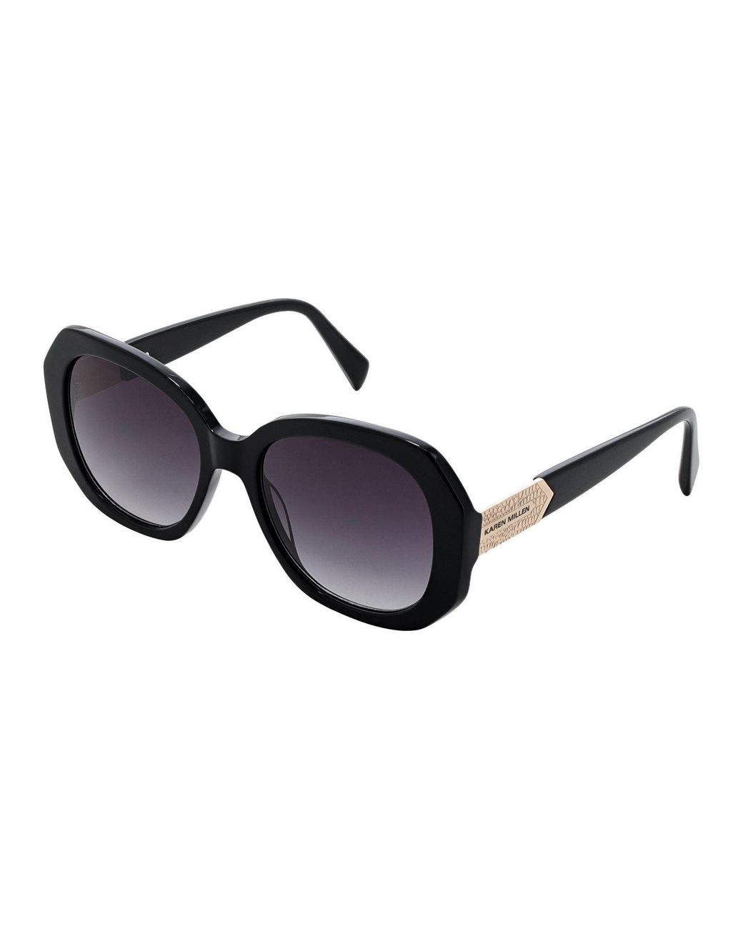 Karen Millen Brown Minerva Sunglasses for men