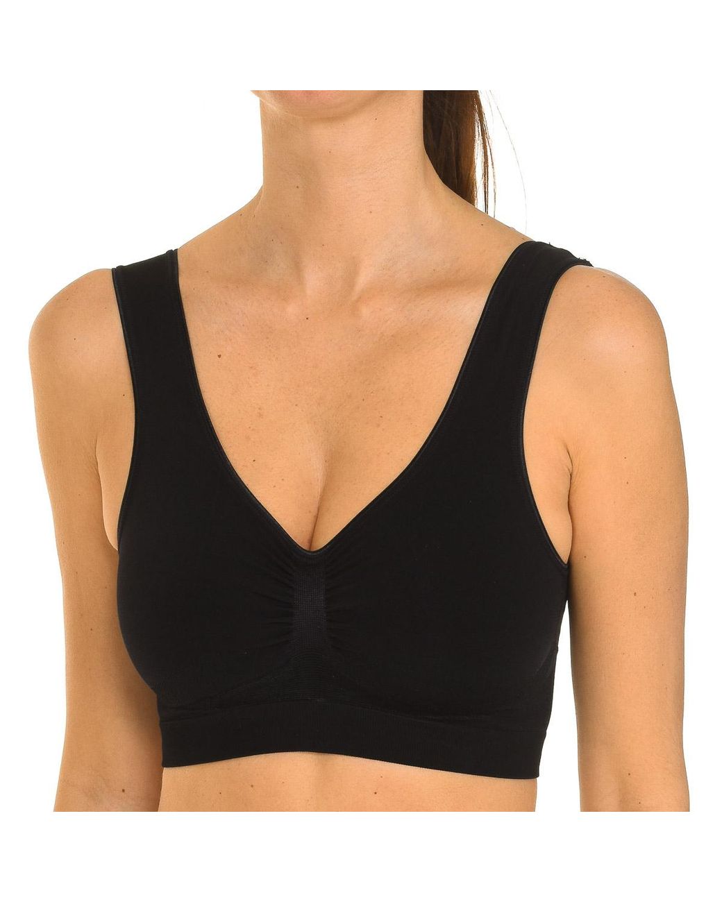 Intimidea Black Reggiseño Push Up Bra 110621