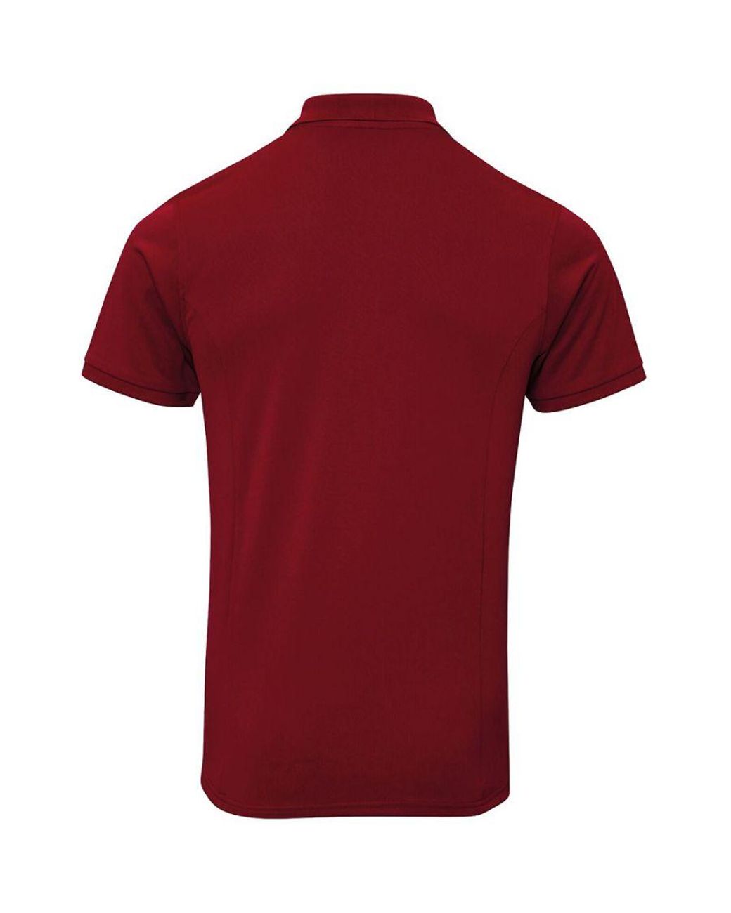 PREMIER Red Coolchecker Plus Pique Polo With Coolplus for men