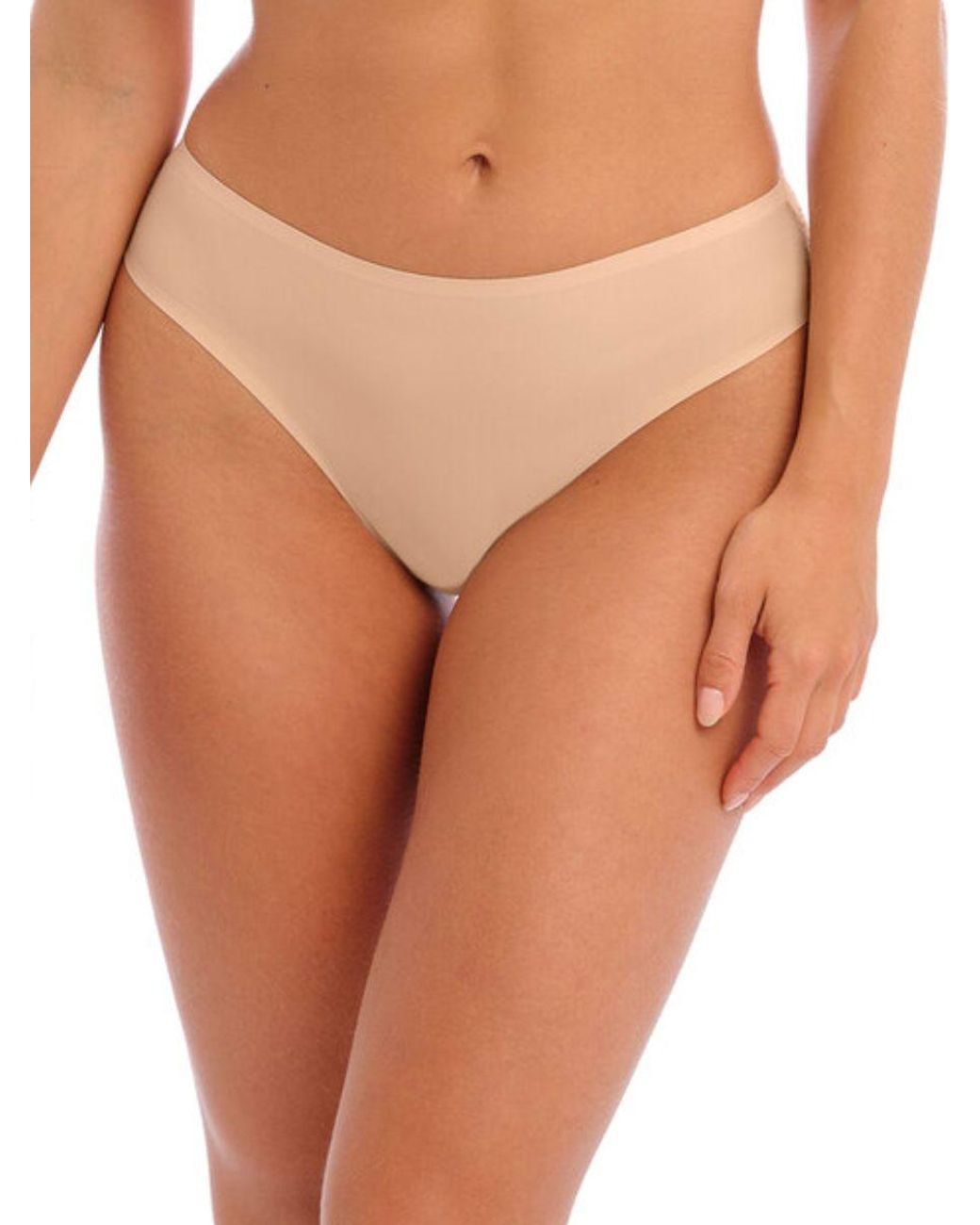Fantasie Brown Lace Ease Invisible Stretch Thong