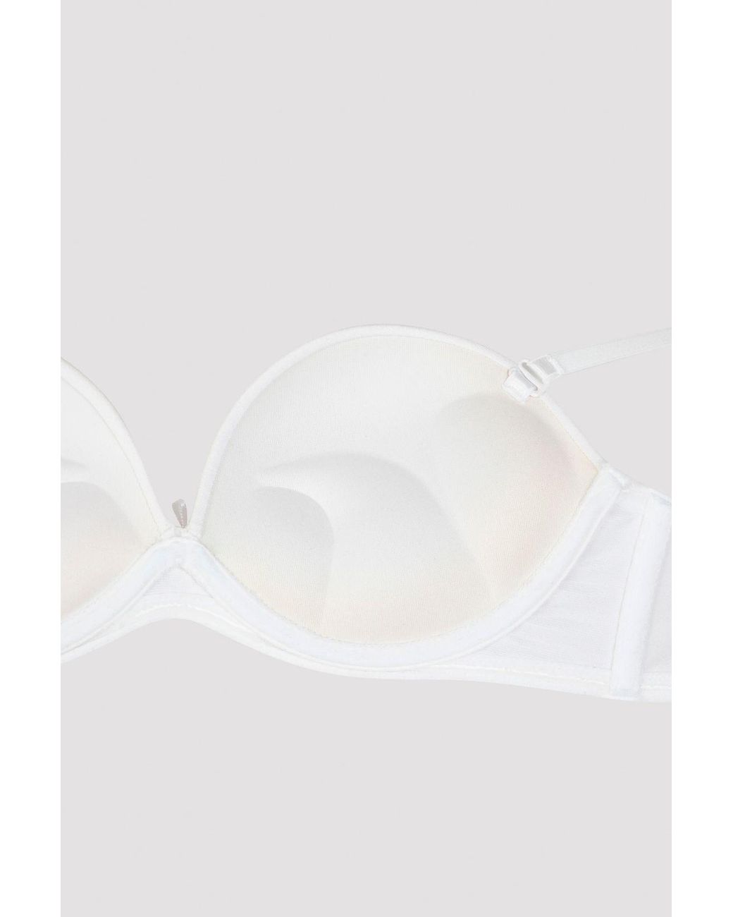Penti White Strapless Underwire Padded Bra