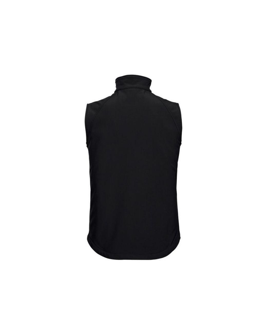 Russell Black Softshell Gilet for men