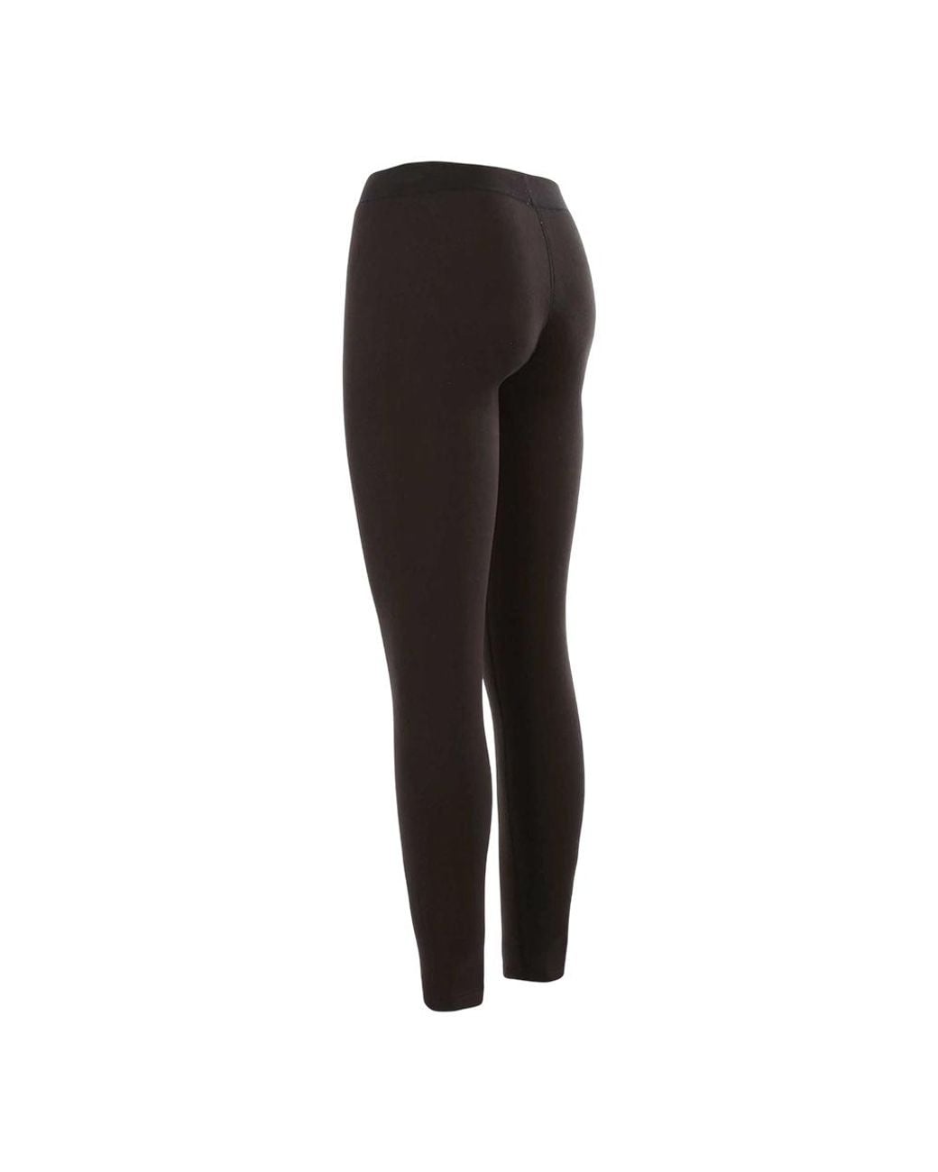 Trespass Black Ladies Fuzzy Sherpa Lined Leggings