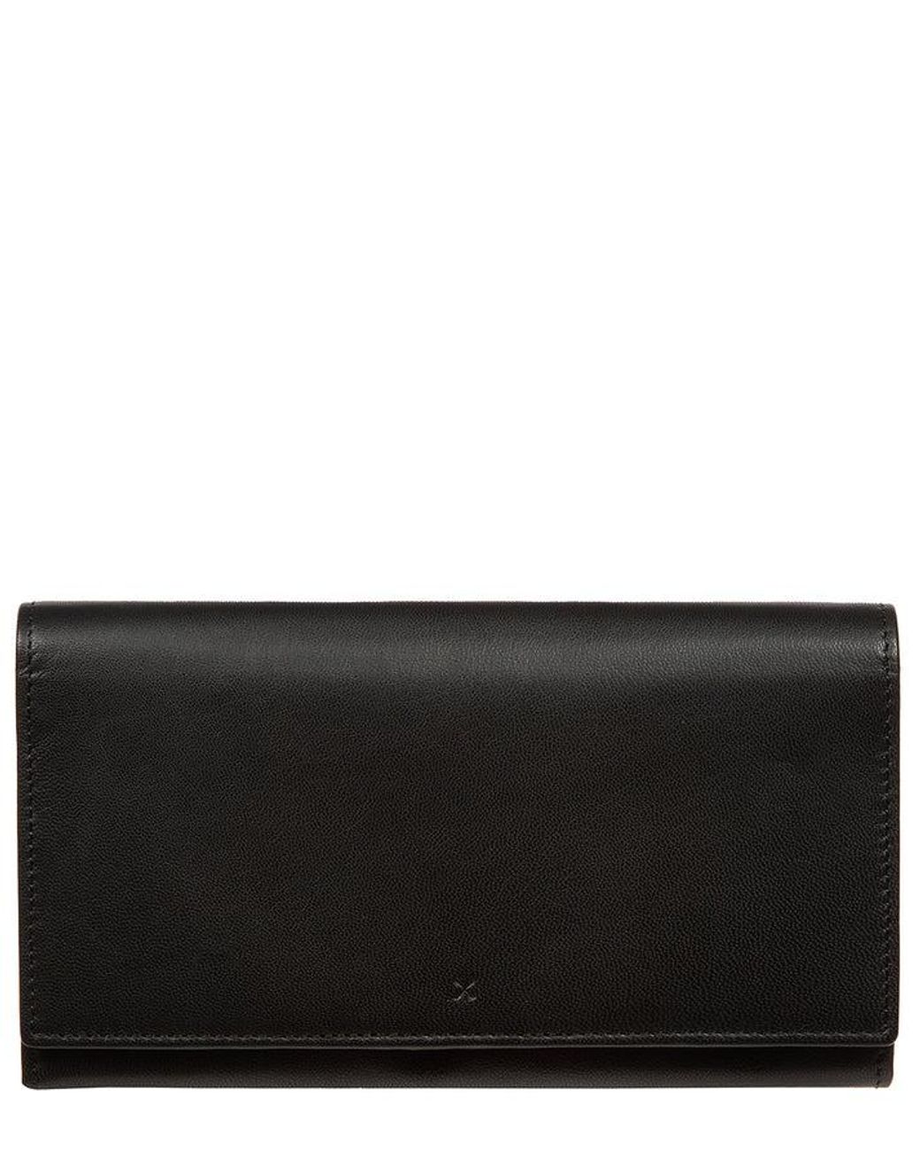 NiNa Amora Black 'Mirella' Leather Purse