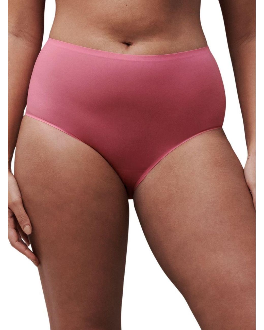 Chantelle Red Softstretch High Waist Brief (1Xl-4Xl)