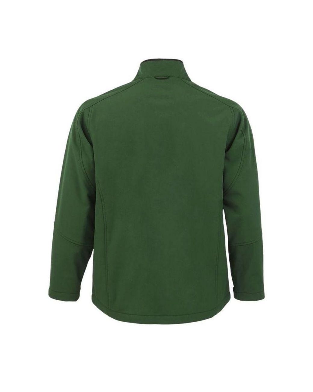Sol's Green Relax Soft Shell Jacket (Breathable, Windproof And Water Resistant) (Bottle) for men