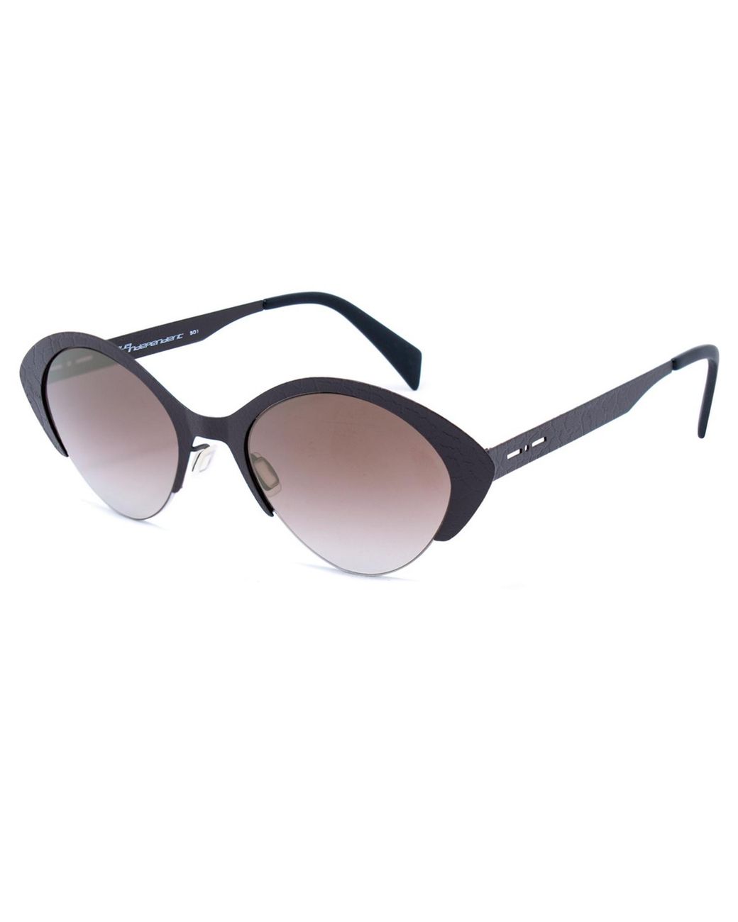 Italia Independent Black Sunglasses 51/21/140 Mm Metal