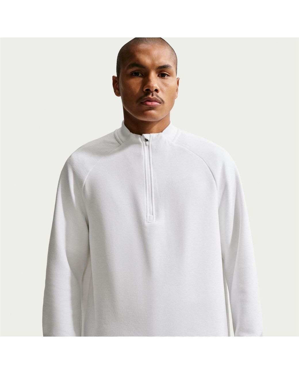 Nike White M Nk Tf Par Half for men