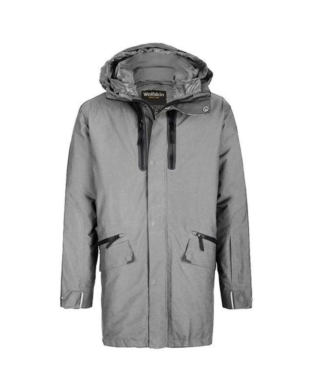 Jack Wolfskin Gray Texapore The Shoreditch Jacket for men