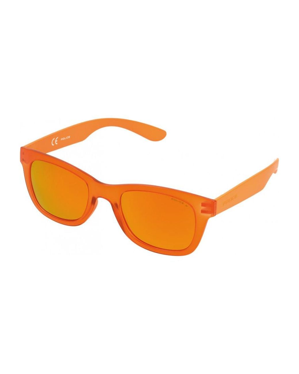 Police Orange S194450B55R 50 Sunglasses
