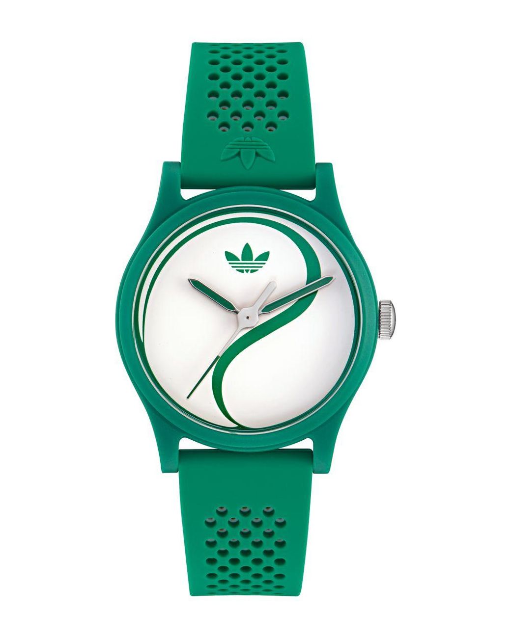 Adidas Originals Green Game Two Watch Aosy25519 Silicone