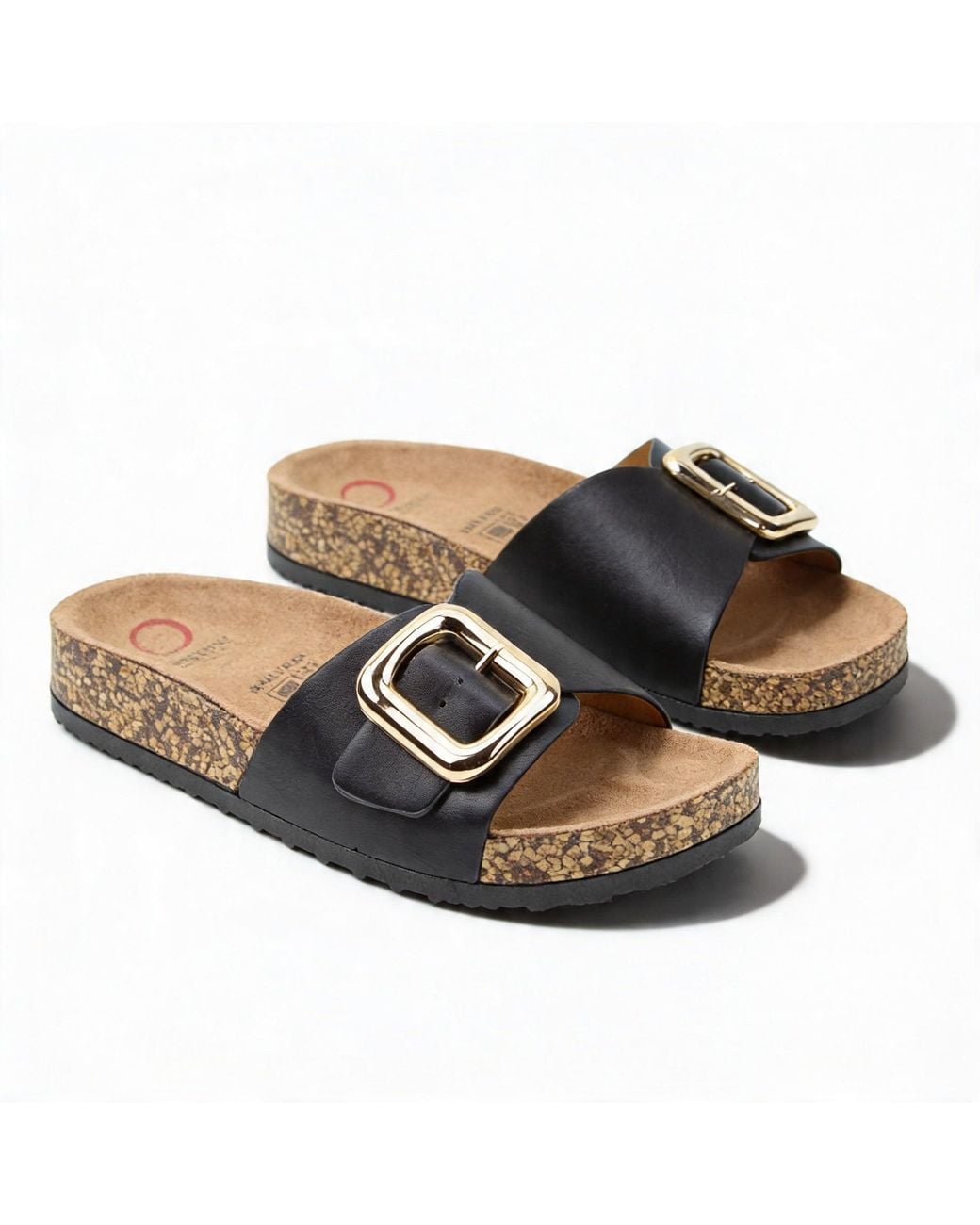 Heavenly Feet Black Iggy Mules Sandals