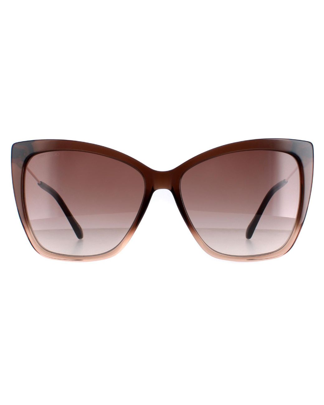 Jimmy Choo Brown Cat Eye Shaded Gradient Seba/S