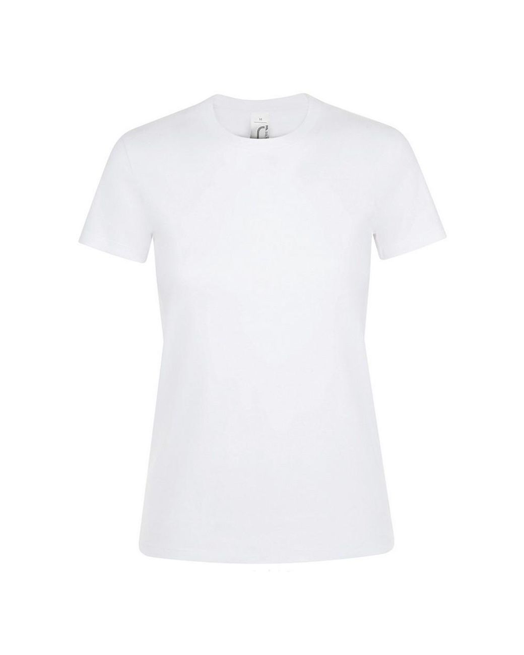 Sol's White Ladies Regent Short Sleeve T-Shirt