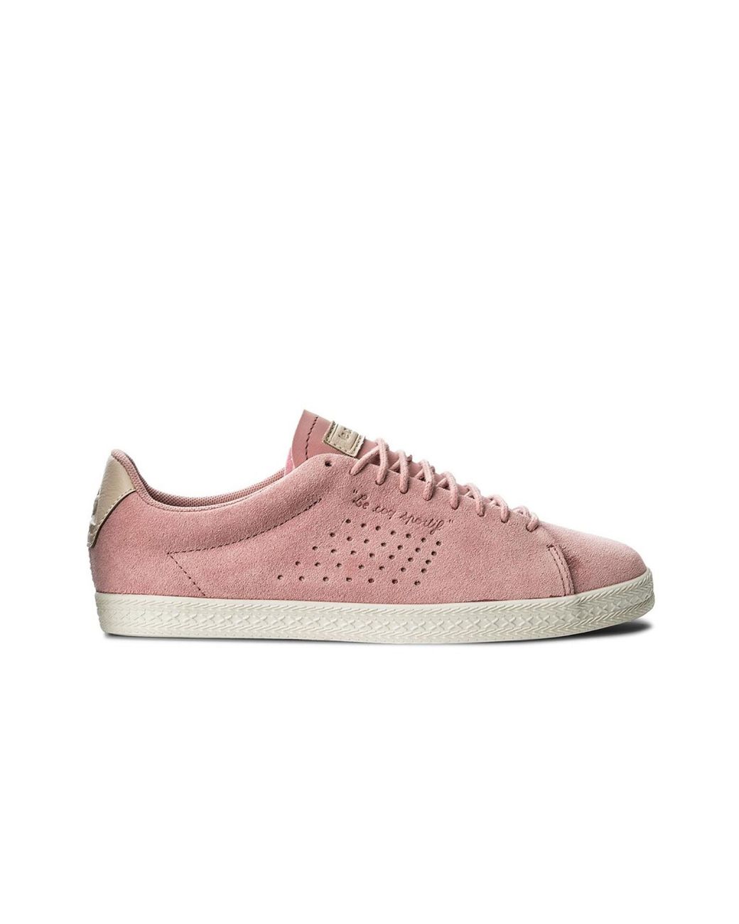 Le Coq Sportif Pink Charline Trainers Leather