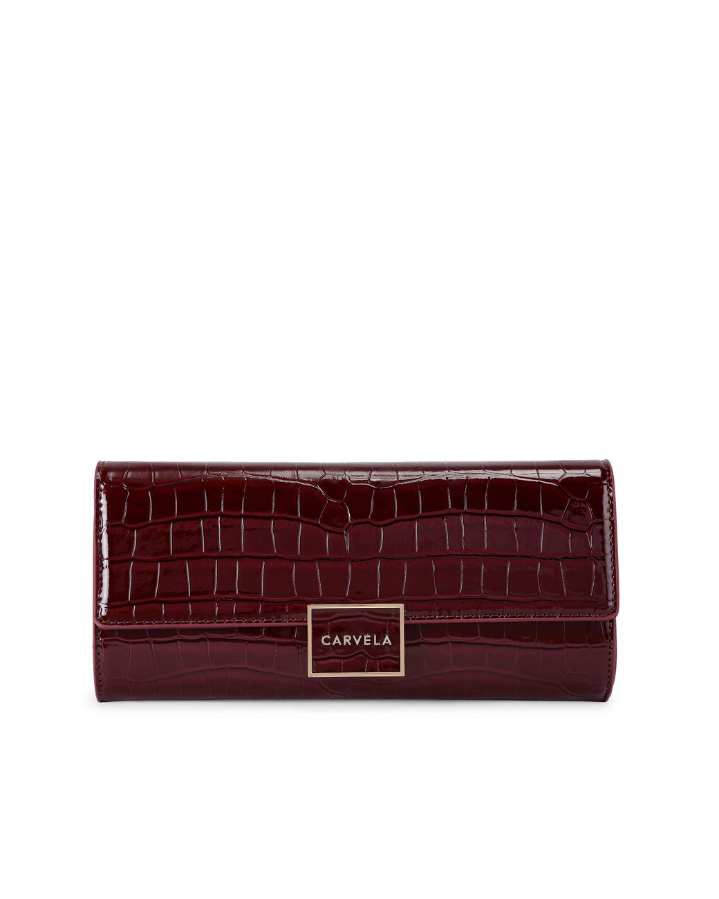 Carvela Kurt Geiger Purple Jessica Clutch Bag