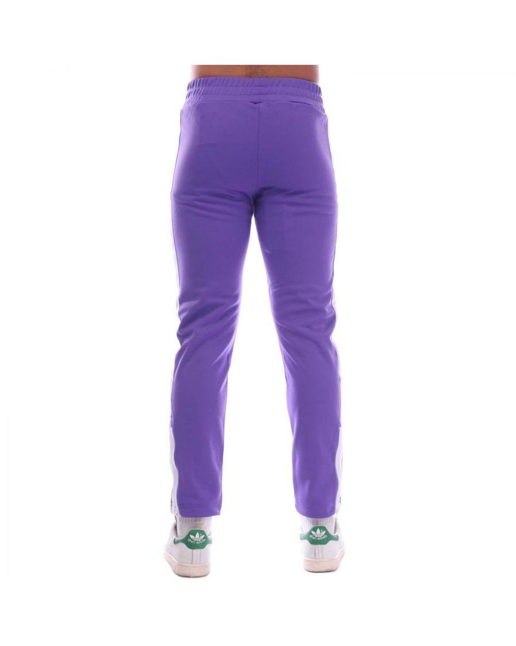 Palm Angels Purple Slim Track Pants for men