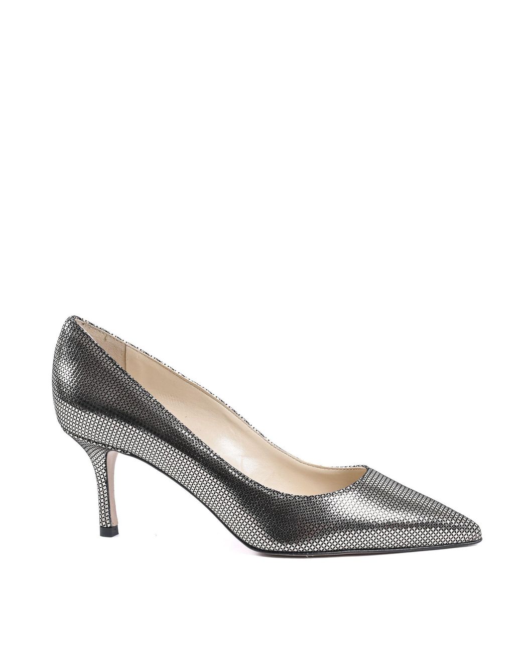 Versace 19.69 Abbigliamento Sportivo Gray 19V69 Pump Ines65 Stampato Oro Leather
