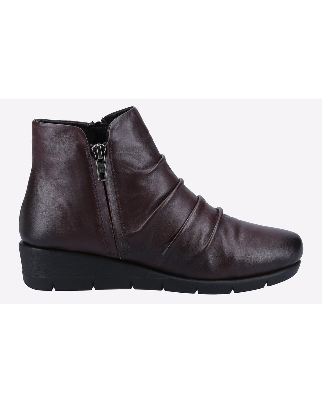 Fleet Foster Black Plockton Memory Foam Boot