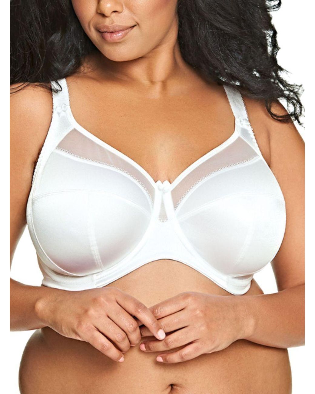 Goddess White Keira Underwired Bra