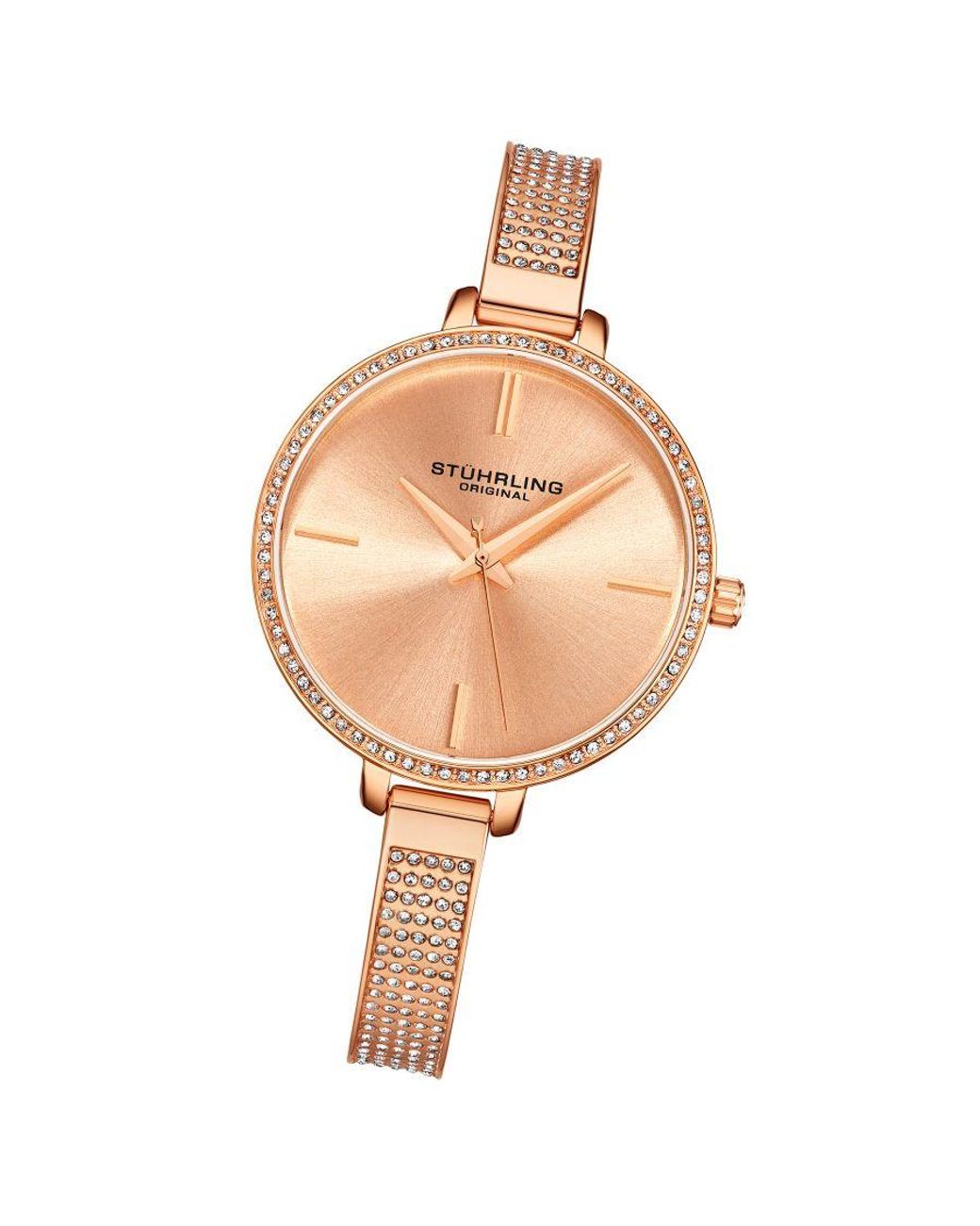 Stuhrling Metallic Pentai Quartz 36Mm