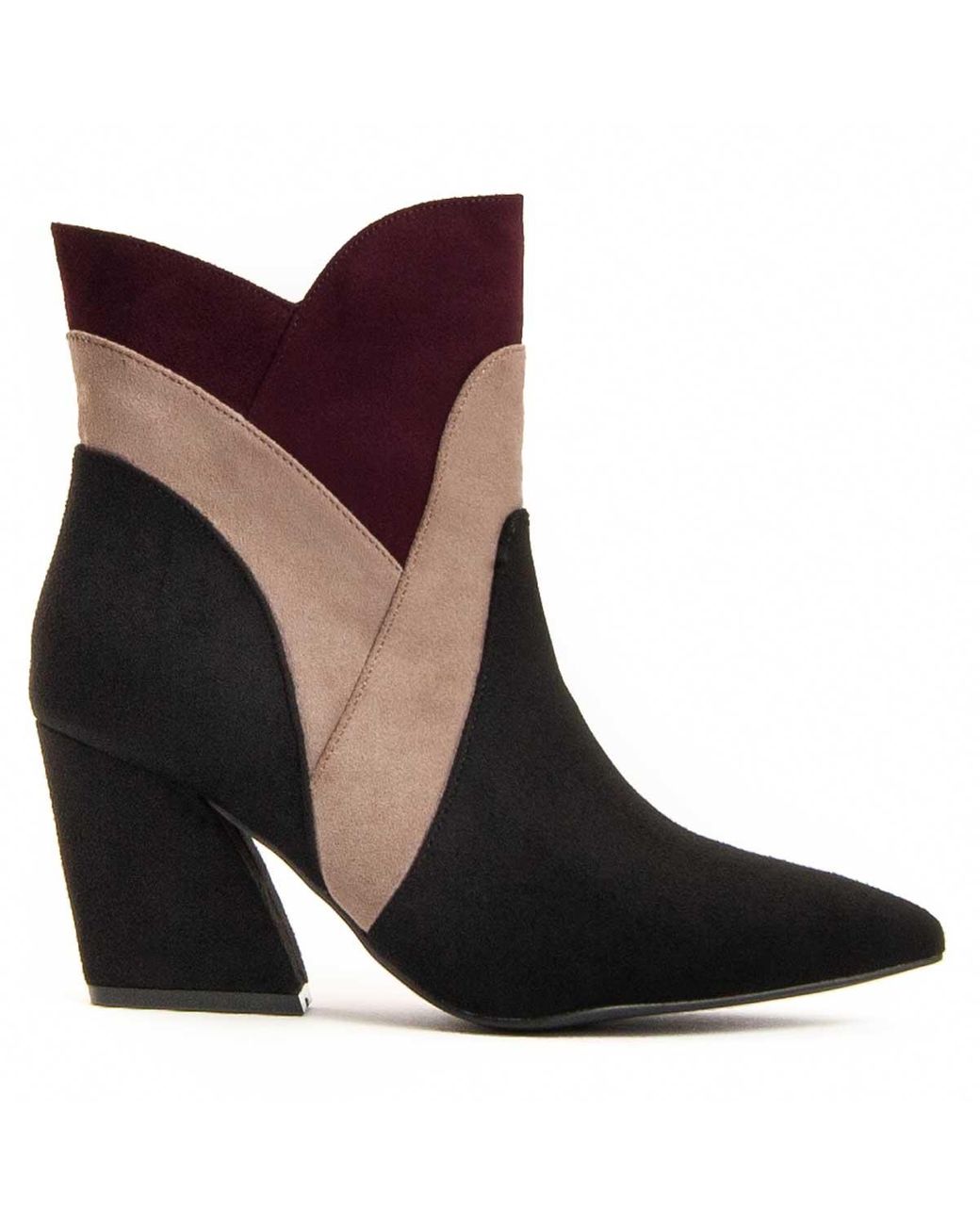 Montevita Brown Heel Ankle Boot Mila
