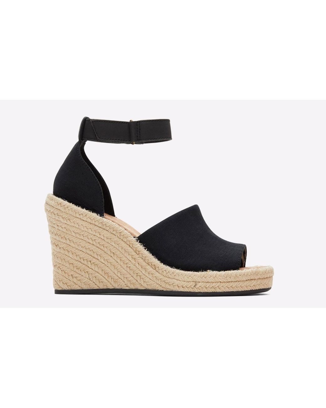 TOMS Black Marisol Sandals