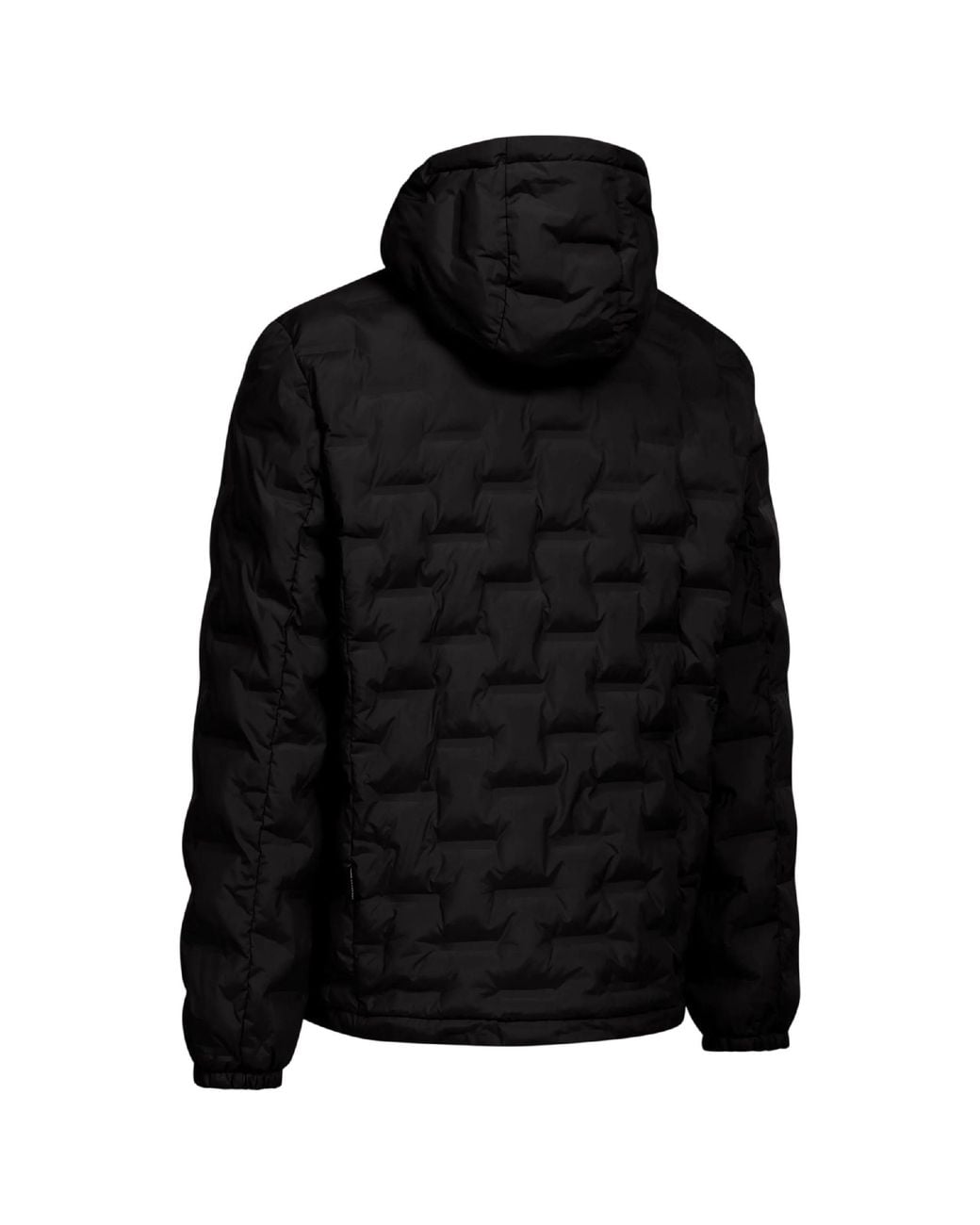 Trespass Black Jaymes Waterproof Jacket for men