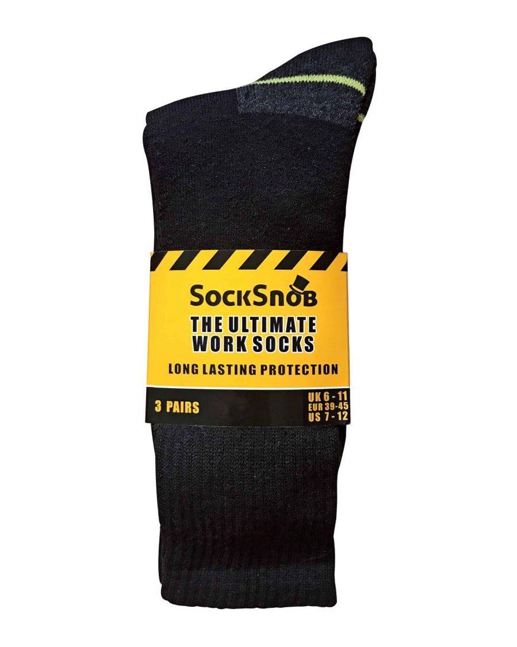 Sock Snob Blue Cushioned Cotton Low Cut Ankle Work Socks For Steel Toe Boots for men
