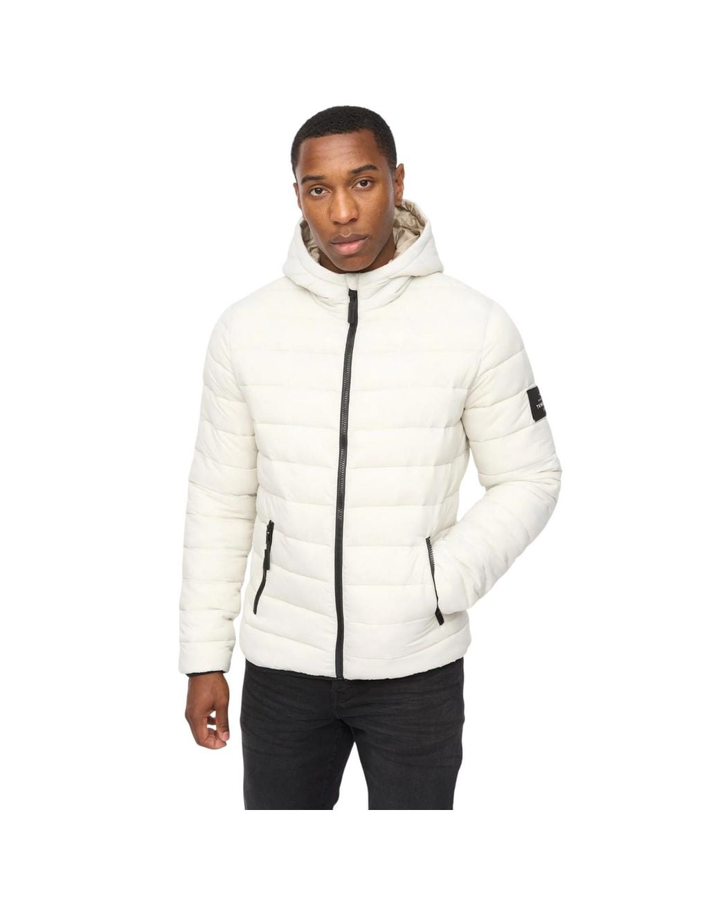 Crosshatch White Gattering Mve Jacket (Putty) for men