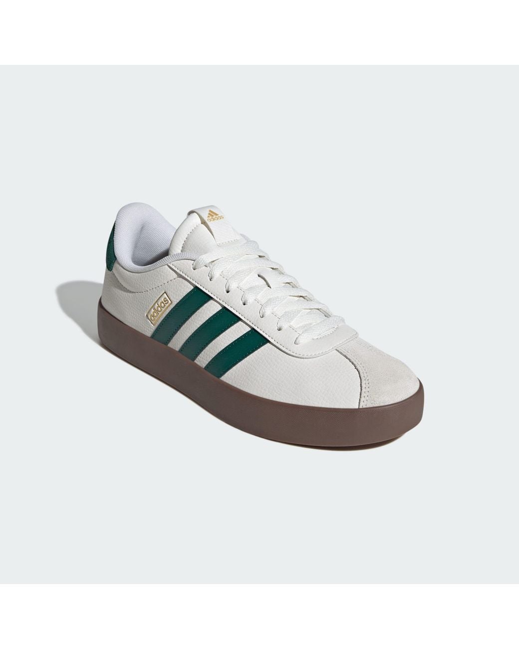 Adidas White Vl Court 3.0 Shoes for men