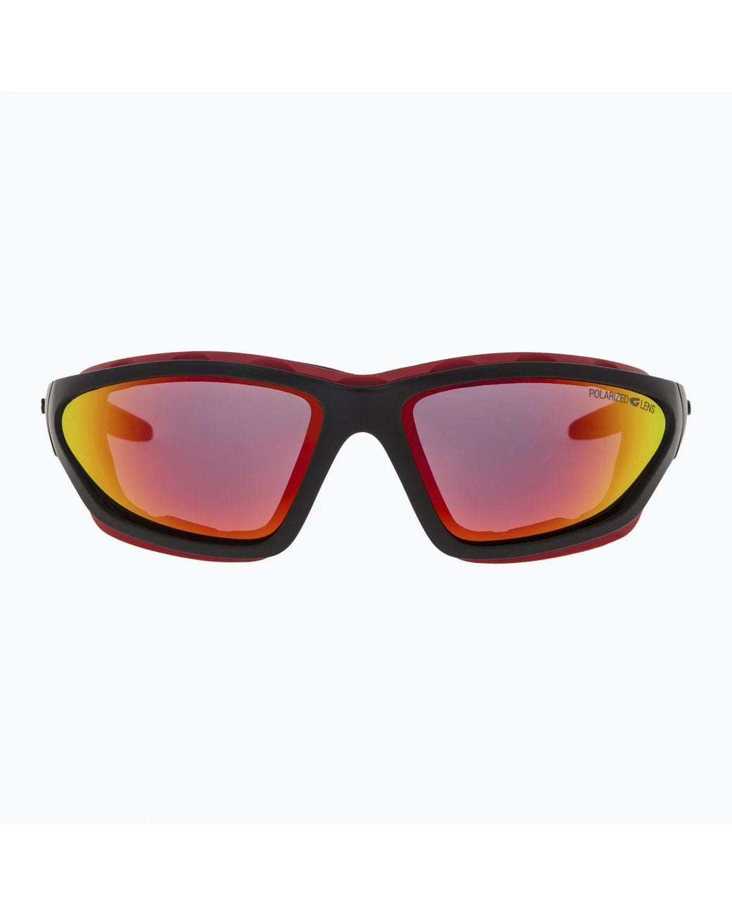 G.O.D Eyewear Red Mese Polarised Uv400 Outdoor Sunglasses With Mirror Hydrophobic Lens