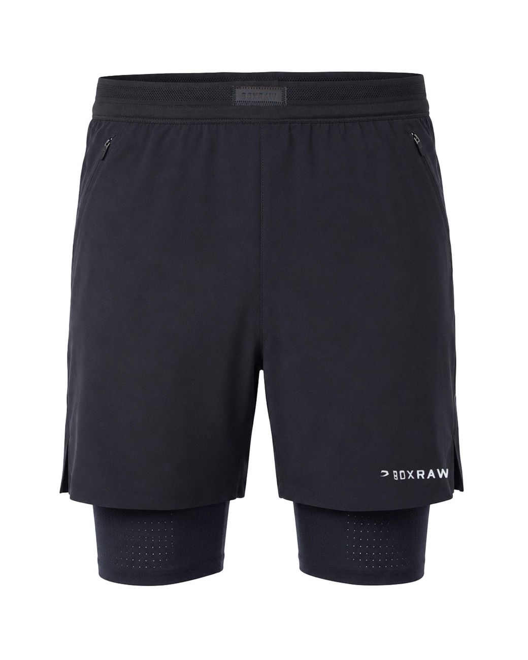 BOXRAW Blue Sparring Club 2In1 Shorts for men