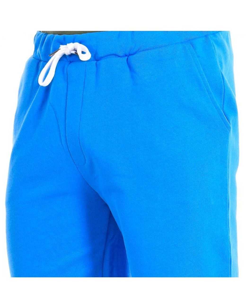 La Martina Blue Tmb003-Fp221 Sports Shorts for men