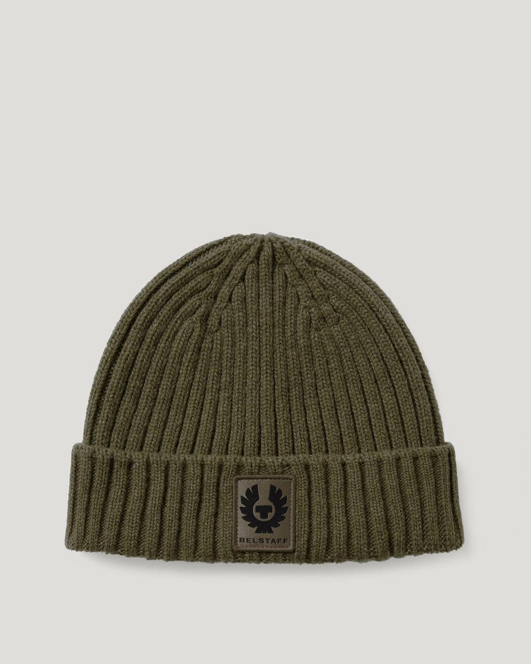 Belstaff Green Watch Beanie Hat