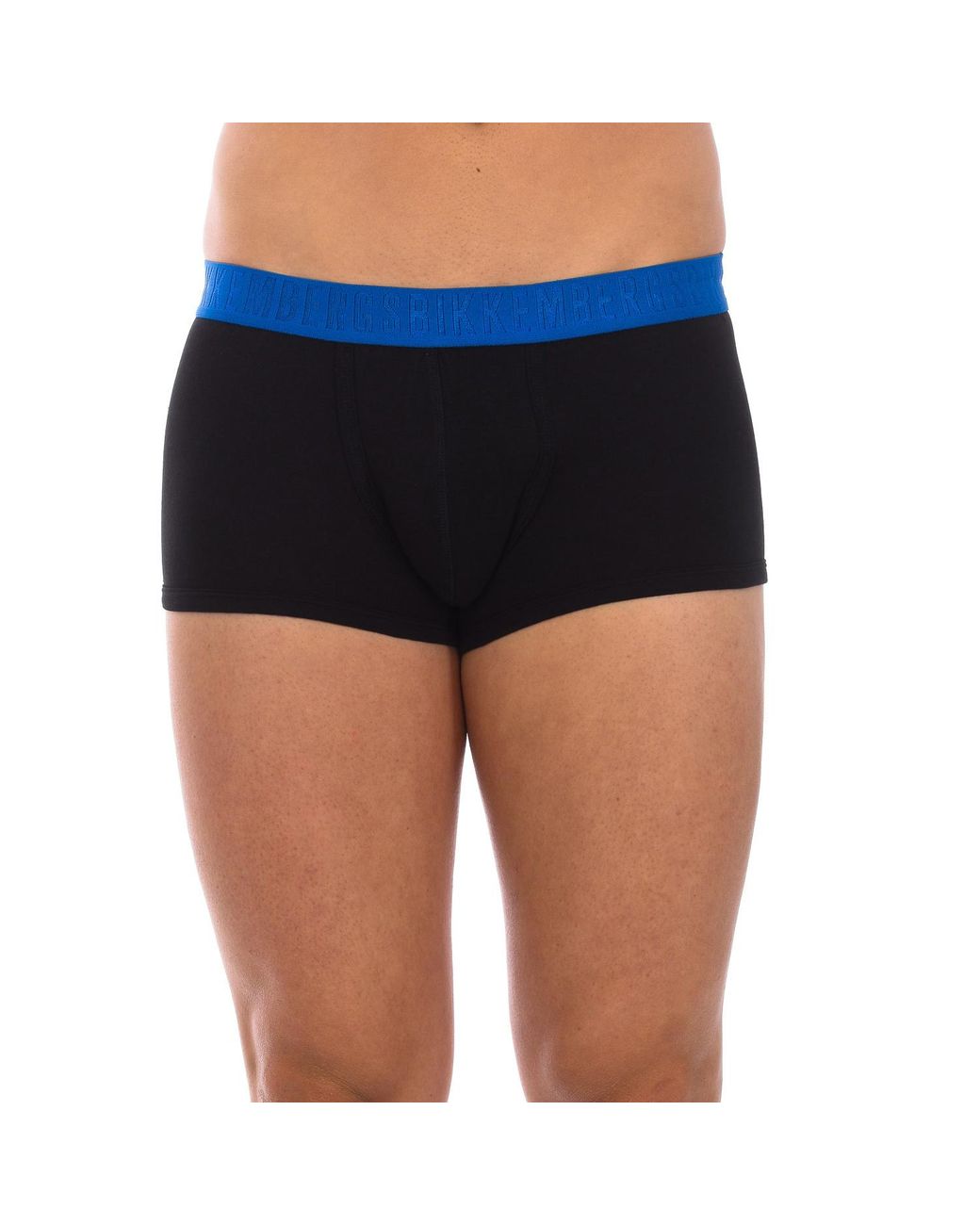 Bikkembergs Blue Pack-2 Anatomical Front Fashion Tape Boxers Bkk1Utr04Bi for men