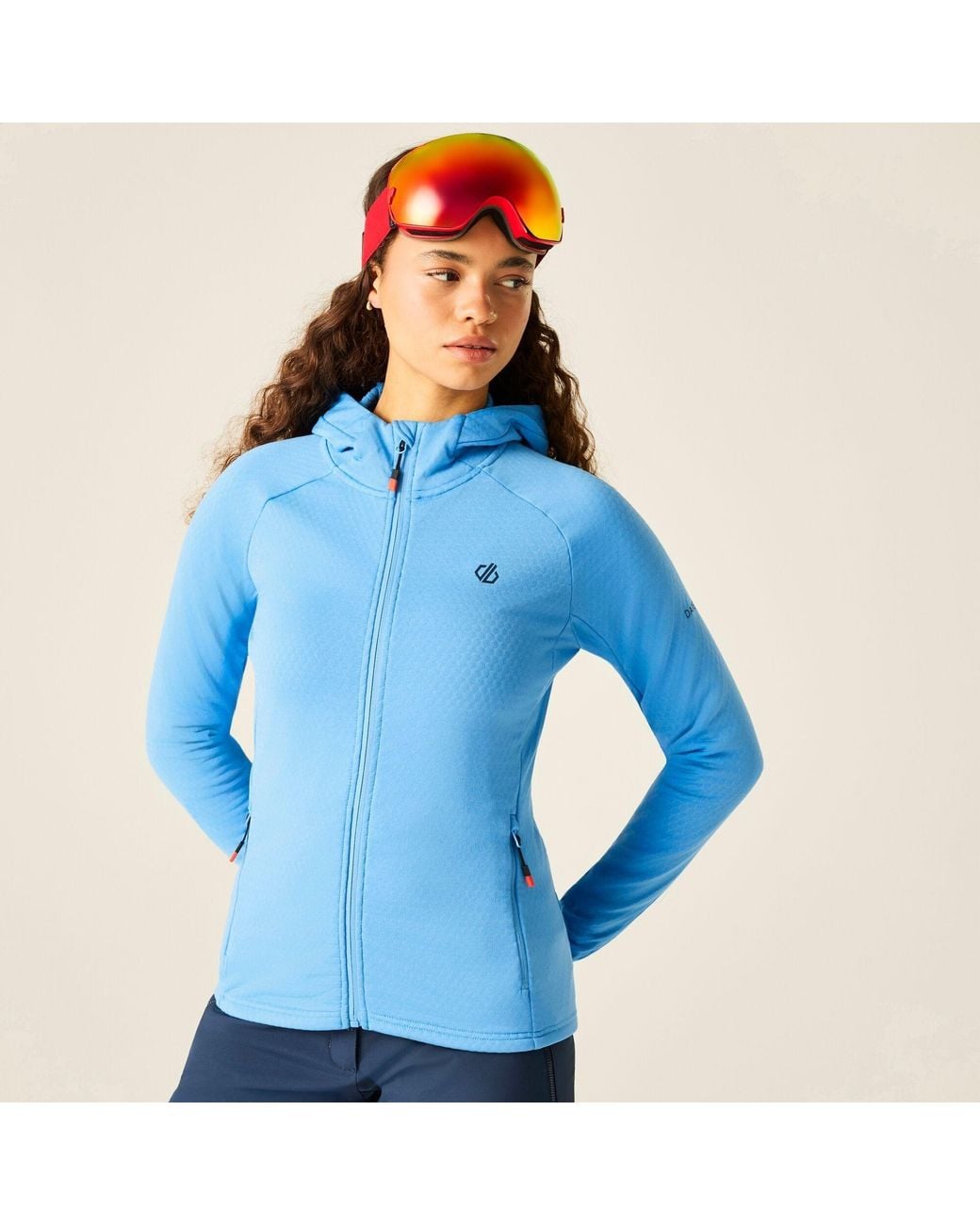 Dare 2b Blue Ladies Ventura Stretch Hooded Midlayer (Elysium)