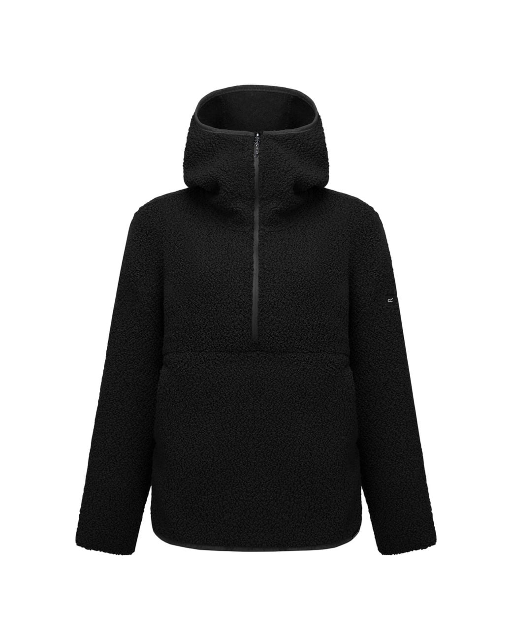 Regatta Black Ladies Elindra Water Repellent Half Zip Fleece