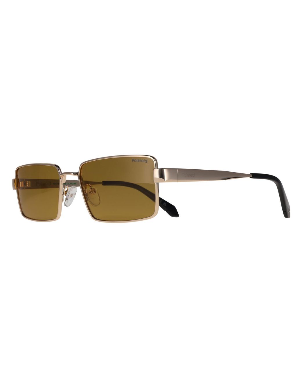 Polaroid Metallic Rectangle Ochre Polarized Pld 6255/S/X Metal