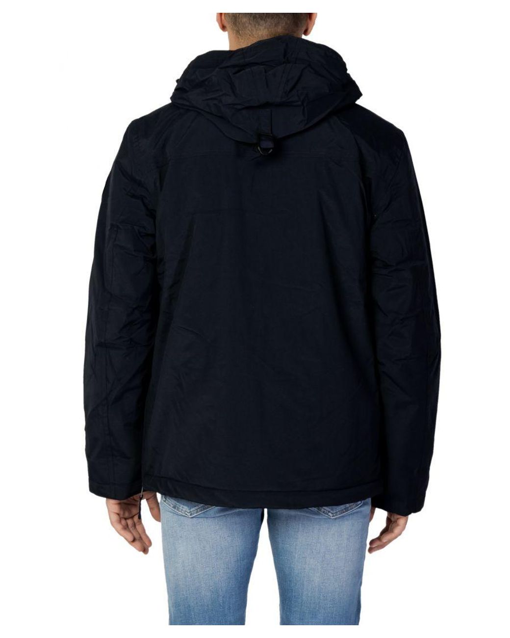 Napapijri Black Rainforest Winter 3 Hooded Anorak for men