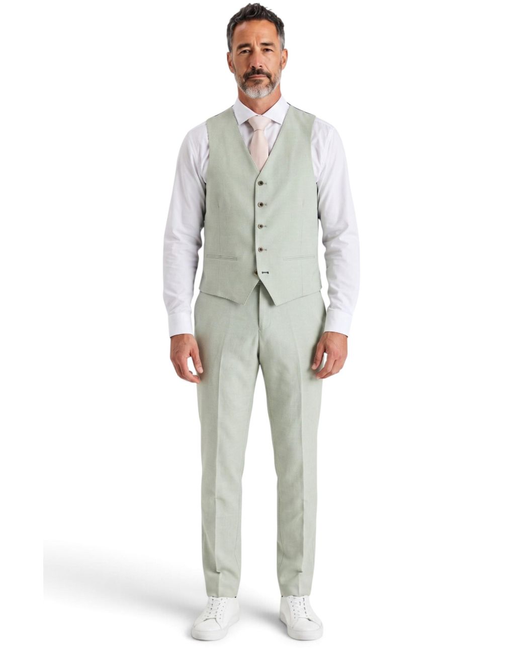 Paul Andrew Gray Waistcoat Formal Vest for men