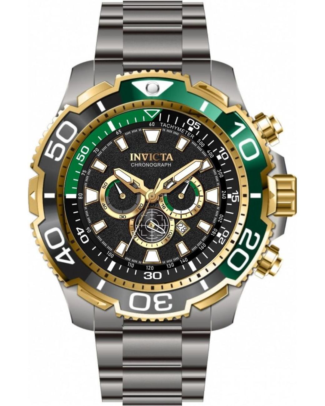 INVICTA WATCH Gray In-49491 Ti-22 Titanium Watch for men