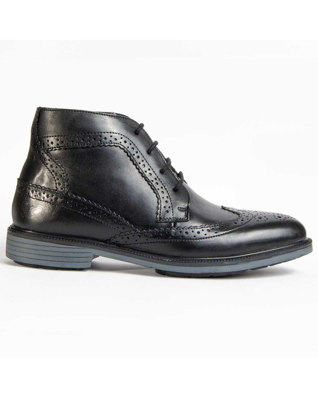 Purapiel Black Känga Botiel7 Leather for men
