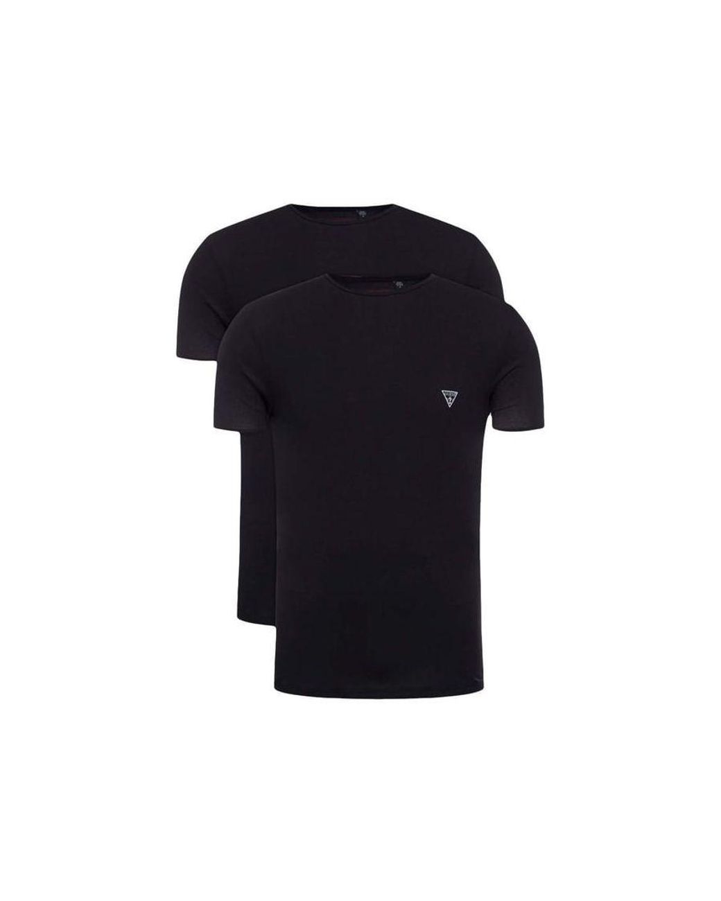Guess 2 Pack V Neck T shirts in Blue for Men Lyst UK