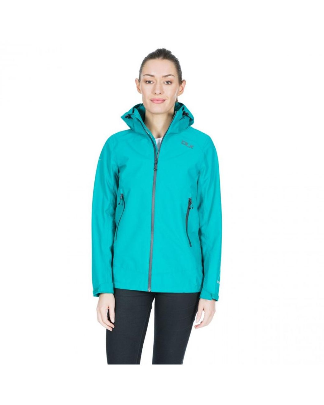 Trespass Blue Gayle Dlx Waterproof Breathable Walking Coat