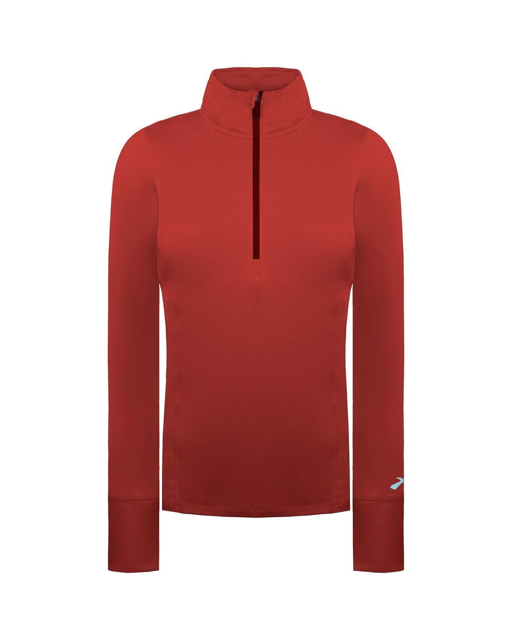 Brooks Red Dash 1/2 Zip Running Top