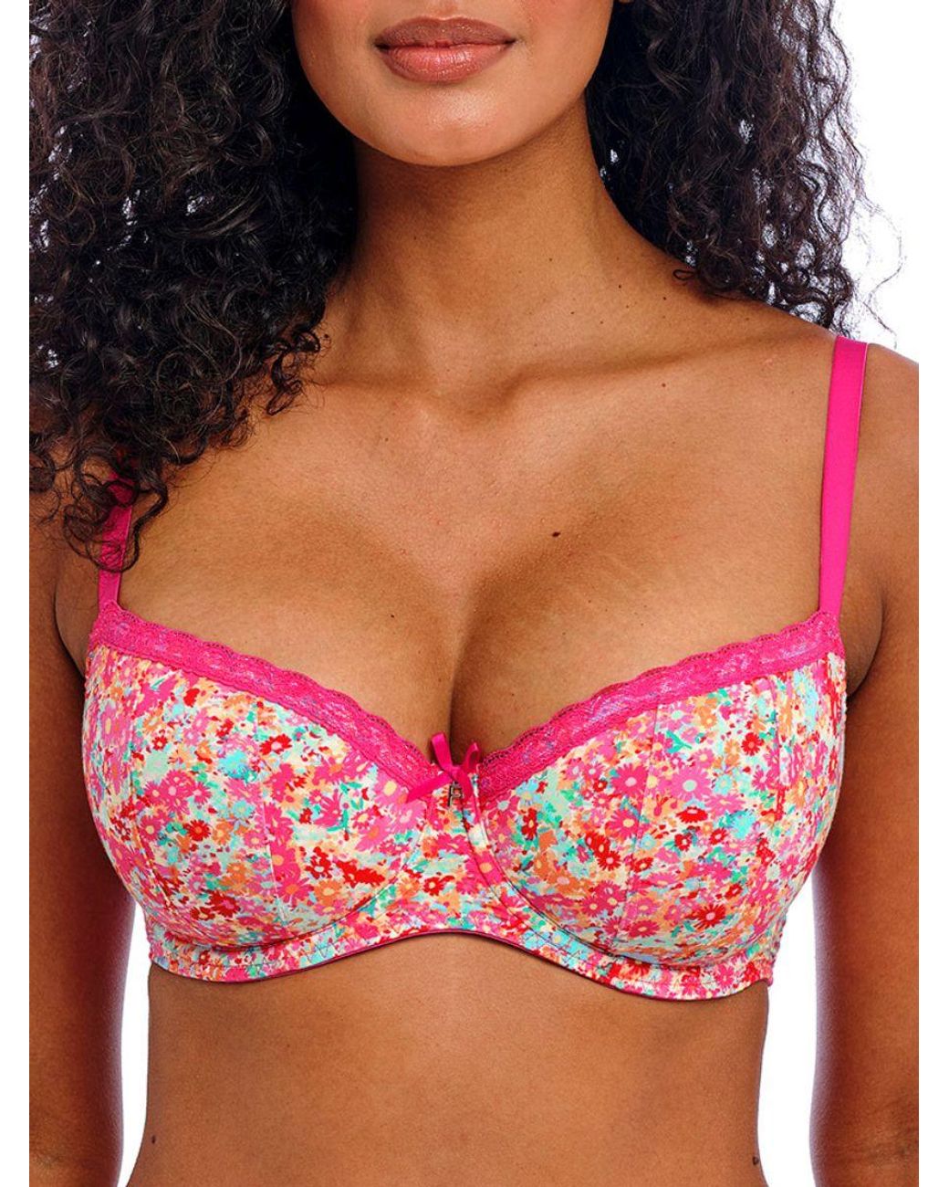 Freya Red Flirt Padded Half Cup Bra