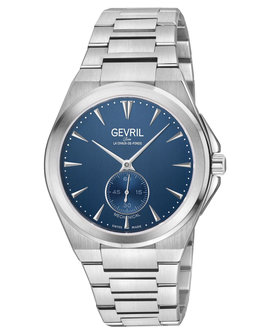 Gevril Blue Montauk 'S316L Stainless Steel Case, Dial, 316L Bracelet Watch for men